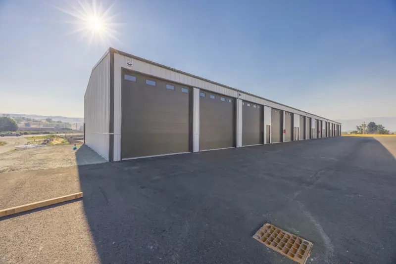 Building C Tall Garage Doors